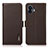 Funda de Cuero Cartera con Soporte Carcasa B03H para Nothing Phone 2 Marron