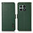 Funda de Cuero Cartera con Soporte Carcasa B03H para OnePlus 10 Pro 5G Verde