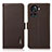 Funda de Cuero Cartera con Soporte Carcasa B03H para OnePlus 10R 5G Marron