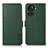 Funda de Cuero Cartera con Soporte Carcasa B03H para OnePlus 10R 5G Verde