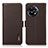 Funda de Cuero Cartera con Soporte Carcasa B03H para OnePlus Ace 2 Pro 5G Marron