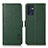 Funda de Cuero Cartera con Soporte Carcasa B03H para OnePlus Nord CE 2 5G Verde