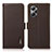 Funda de Cuero Cartera con Soporte Carcasa B03H para Oppo K10 Pro 5G Marron