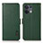 Funda de Cuero Cartera con Soporte Carcasa B03H para Oppo Reno9 5G Verde