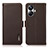 Funda de Cuero Cartera con Soporte Carcasa B03H para Realme 10 Pro+ Plus 5G Marron