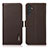 Funda de Cuero Cartera con Soporte Carcasa B03H para Samsung Galaxy A04s Marron