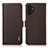 Funda de Cuero Cartera con Soporte Carcasa B03H para Samsung Galaxy A13 4G Marron