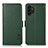 Funda de Cuero Cartera con Soporte Carcasa B03H para Samsung Galaxy A13 4G Verde