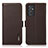 Funda de Cuero Cartera con Soporte Carcasa B03H para Samsung Galaxy A15 4G Marron