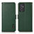 Funda de Cuero Cartera con Soporte Carcasa B03H para Samsung Galaxy A15 4G Verde