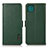 Funda de Cuero Cartera con Soporte Carcasa B03H para Samsung Galaxy A22s 5G Verde