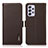 Funda de Cuero Cartera con Soporte Carcasa B03H para Samsung Galaxy A73 5G Marron