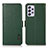 Funda de Cuero Cartera con Soporte Carcasa B03H para Samsung Galaxy A73 5G Verde