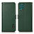 Funda de Cuero Cartera con Soporte Carcasa B03H para Samsung Galaxy F62 5G Verde