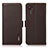 Funda de Cuero Cartera con Soporte Carcasa B03H para Samsung Galaxy XCover 5 SM-G525F Marron