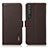 Funda de Cuero Cartera con Soporte Carcasa B03H para Sony Xperia 1 III Marron