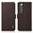 Funda de Cuero Cartera con Soporte Carcasa B03H para Xiaomi Mi 10S 5G Marron