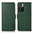 Funda de Cuero Cartera con Soporte Carcasa B03H para Xiaomi Mi 11i 5G (2022) Verde