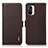 Funda de Cuero Cartera con Soporte Carcasa B03H para Xiaomi Mi 11i 5G Marron