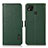 Funda de Cuero Cartera con Soporte Carcasa B03H para Xiaomi POCO C3 Verde