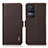 Funda de Cuero Cartera con Soporte Carcasa B03H para Xiaomi Redmi K50 Pro 5G Marron