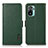 Funda de Cuero Cartera con Soporte Carcasa B03H para Xiaomi Redmi Note 10 4G Verde