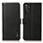 Funda de Cuero Cartera con Soporte Carcasa B03H para Xiaomi Redmi Note 11S 4G Negro