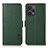 Funda de Cuero Cartera con Soporte Carcasa B03H para Xiaomi Redmi Note 12 Turbo 5G Verde