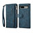 Funda de Cuero Cartera con Soporte Carcasa B03S para Google Pixel 7 5G Azul