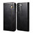 Funda de Cuero Cartera con Soporte Carcasa B03S para Samsung Galaxy S21 FE 5G Negro