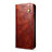 Funda de Cuero Cartera con Soporte Carcasa B03S para Xiaomi Mi 10i 5G Marron