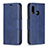 Funda de Cuero Cartera con Soporte Carcasa B04F para Samsung Galaxy A20e Azul