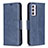 Funda de Cuero Cartera con Soporte Carcasa B04F para Samsung Galaxy F54 5G Azul