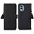 Funda de Cuero Cartera con Soporte Carcasa B04H para Nokia X30 5G Negro