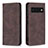 Funda de Cuero Cartera con Soporte Carcasa B05F para Google Pixel 6 5G Marron