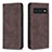 Funda de Cuero Cartera con Soporte Carcasa B05F para Google Pixel 6 Pro 5G Marron