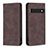 Funda de Cuero Cartera con Soporte Carcasa B05F para Google Pixel 7 Pro 5G Marron