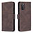 Funda de Cuero Cartera con Soporte Carcasa B05F para Samsung Galaxy S20 FE (2022) 5G Marron