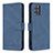 Funda de Cuero Cartera con Soporte Carcasa B05F para Samsung Galaxy S20 Plus 5G Azul