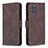 Funda de Cuero Cartera con Soporte Carcasa B05F para Samsung Galaxy S20 Plus 5G Marron