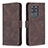 Funda de Cuero Cartera con Soporte Carcasa B05F para Samsung Galaxy S20 Ultra 5G Marron