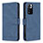 Funda de Cuero Cartera con Soporte Carcasa B05F para Xiaomi Mi 11i 5G (2022) Azul