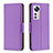 Funda de Cuero Cartera con Soporte Carcasa B05F para Xiaomi Mi 12S Pro 5G Morado