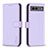 Funda de Cuero Cartera con Soporte Carcasa B06F para Google Pixel 7a 5G Purpura Claro