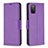 Funda de Cuero Cartera con Soporte Carcasa B06F para Samsung Galaxy A03s Morado