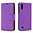 Funda de Cuero Cartera con Soporte Carcasa B06F para Samsung Galaxy A10 Morado