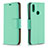 Funda de Cuero Cartera con Soporte Carcasa B06F para Samsung Galaxy A10s Verde