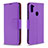 Funda de Cuero Cartera con Soporte Carcasa B06F para Samsung Galaxy A11 Morado