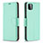 Funda de Cuero Cartera con Soporte Carcasa B06F para Samsung Galaxy A22 5G Verde