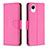 Funda de Cuero Cartera con Soporte Carcasa B06F para Samsung Galaxy A23s Rosa Roja